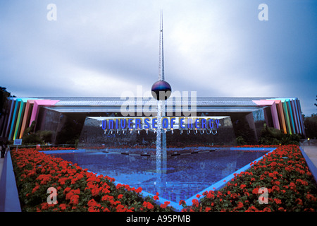 Univers de l'énergie pour les bâtiments d'Epcot de Walt Disney World Orlando Floride USA Banque D'Images