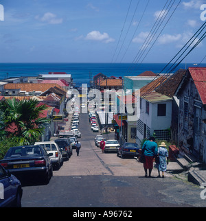 ST GEORGE'S, Grenade Grenade voir St Vincent Grenadines pour Banque D'Images