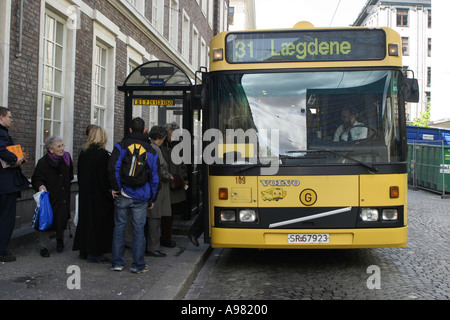 Ville de Bergen Banque D'Images