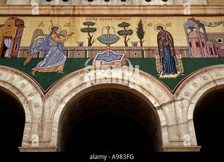 Cathédrale métropolitaine, cathédrale orthodoxe grecque, maison de culte, lieu de culte, la capitale, Athènes, Grèce, Europe Banque D'Images