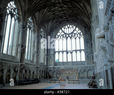 La dame Chapelle, Cathédrale d'Ely, Ely, Cambridgeshire, Angleterre, Royaume-Uni. Banque D'Images