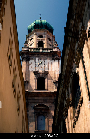 St Stephen's Cathedral, Der Passauer Stephansdom, Dom Domplatz, Vieille Ville, Die Altstadt, ville de Passau, Passau, Bavière, Allemagne, Europe Banque D'Images