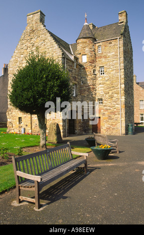 Marie, Reine des Écossais, Jedburgh Couleur des ressorts au Queen Mary s House 16ème centuary Tower House UK Scotland Scottish Borders Banque D'Images