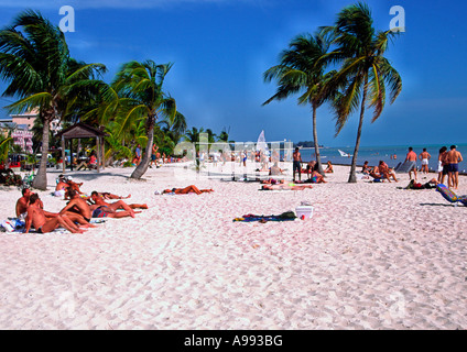 Boson de plage de Key West, Florida Keys, Floride, USA Banque D'Images