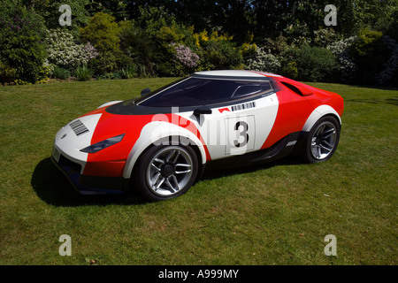 Lancia Stratos la pièce dans des jardins de Regent's Park College, Londres Banque D'Images