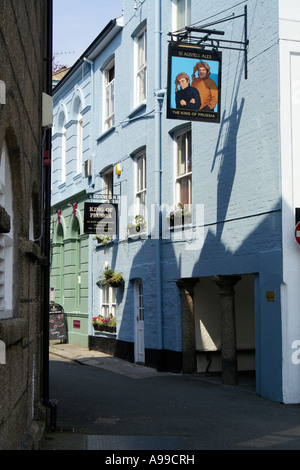 Le roi de Prusse public house, Fowey, Cornwall. Banque D'Images