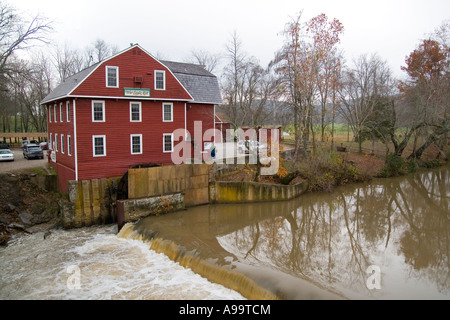 Ar Arkansas Usa War Eagle Moulin à Eau Dans Les Monts Ozark