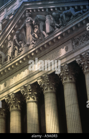 Extérieur, New York Stock Exchange Banque D'Images