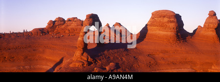 DELICATE Arch Arches National Park Utah USA Banque D'Images