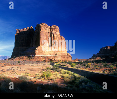 Palais de Butte d'organes ROCKS Arches National Park Utah USA Banque D'Images