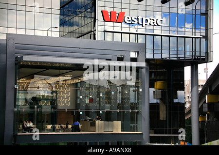 La ville moderne d'architecture à Sydney Australie en HQ Westpac Banque D'Images