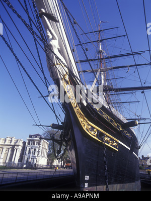 CUTTY SARK CLIPPER THÉ GREENWICH LONDON ENGLAND UK Banque D'Images