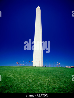 WASHINGTON MONUMENT WASHINGTON DC USA Banque D'Images