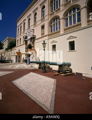 Relève DE LA GARDE DU PALAIS DES PRINCES PRINCIPAUTÉ DE MONACO MONTE CARLO Banque D'Images