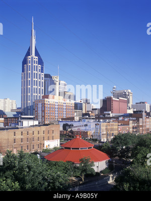 Centre-ville Parc Riverfront Nashville Tennessee USA Banque D'Images