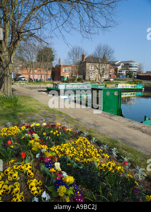 Le bassin du canal Chichester West Sussex England U.K. Banque D'Images