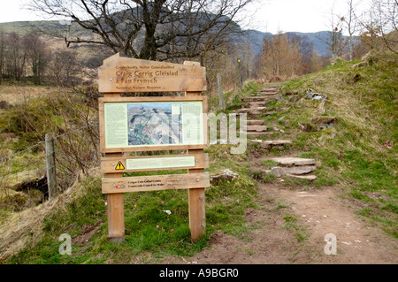 Craig Cerrig Gleisiad Frynych Ventilateur une réserve naturelle nationale dans le parc national de Brecon Beacons Powys South Wales UK Banque D'Images