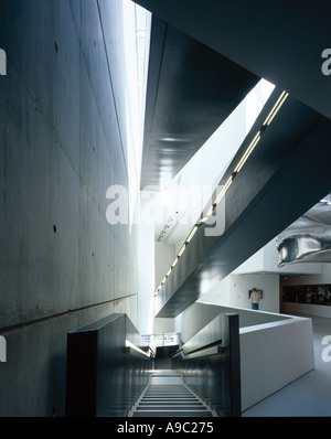 Contemporary Arts Center de Cincinnati, Ohio, USA. - Intérieur. Architecte : Zaha Hadid Banque D'Images