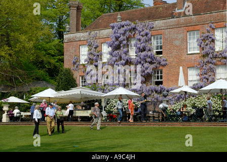 Le festival des tulipes à Pashley Manor Gardens dans l'East Sussex. Banque D'Images