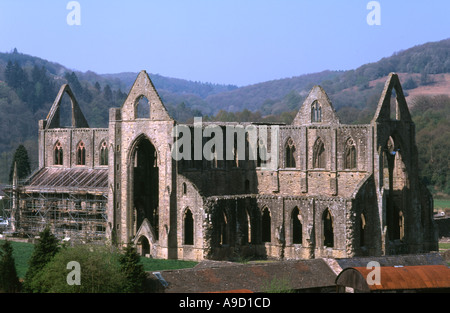 Pays de Galles Abbaye de Tintern Banque D'Images