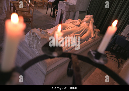 Une effigie du Col T E Lawrence Lawrence d'Arabie Anglo Irish soldat et écrivain 1888 1935 dans l'église de St Martin Saxon s ch Banque D'Images