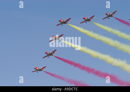 Casa C-101 'Patrulla Aguila' Spanish Air Force Team Banque D'Images