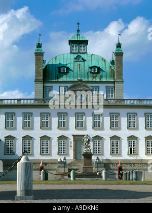 Fredensborg Slot, près de Hillerød, Fredriksborg, Sjælland (Zélande), Danemark. Banque D'Images