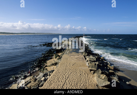 Vue de Notre Dame de Guia Chapel à Vila do Conde Portugal Banque D'Images