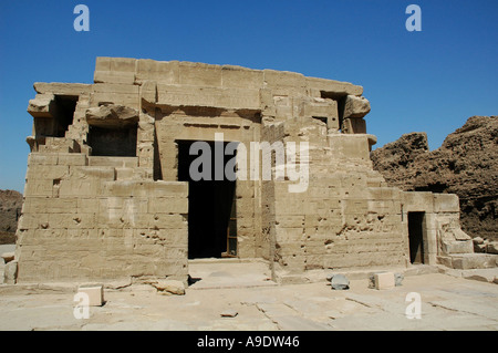 Maison d'accouchement à l'extérieur du Temple à Qena Egypte Bague romaine t52 Banque D'Images