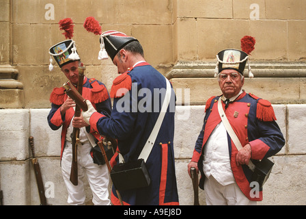 Europe France. St Tropez Festival annuel folklorique les bravades bravade 16 les 17 et 18 mai HOMER SYKES Banque D'Images