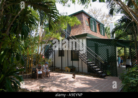 Étude de l'écriture d'Hemingway Key West - Floride - USA - Etats-Unis d'Amérique Banque D'Images