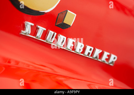 Badge de l'appareil incendie Studebaker Banque D'Images