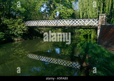 Pont de New York Leamington Spa Warwickshire Angleterre UK Banque D'Images