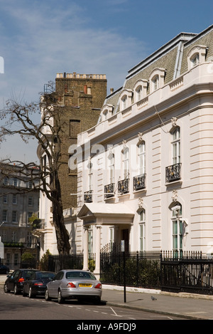 11a Belgrave Square cet établissement se trouve à Wilton Terrace Londres Angleterre Belgravia Londres SW11990 HOMER SYKES Banque D'Images