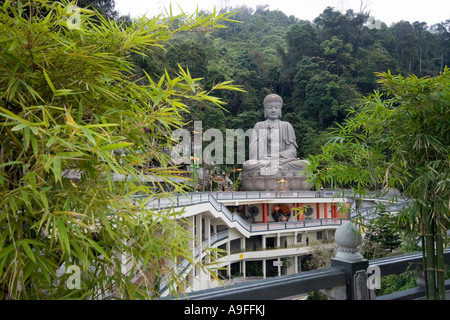 Statue de Bouddha au Chin Swee Caves Temple à Genting Highlands Malaisie Banque D'Images