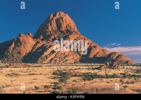 Le pic de Spitzkoppe Namibie Afrique du sud ouest Banque D'Images
