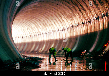 Channel Tunnel Rail Link à Chatham Kent Banque D'Images