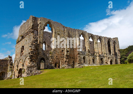 Abbaye d'Easby dans Richmond Yorkshire Angleterre Banque D'Images