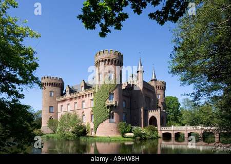 Château Moyland, musée d'art moderne, Bedburg hau, Kleve, NRW, Allemagne Banque D'Images