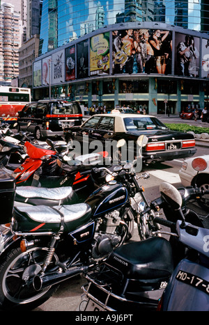 La congestion routière dans l'ancienne colonie portugaise de Macao. Banque D'Images