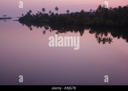 ANG99180 Mochemad Sindhudurga back Waters Maharashtra Inde Banque D'Images