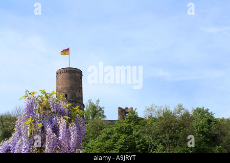 Bonn Bad Godesberg de Godesburg Château Rhénanie du Nord-Westphalie, Allemagne Europe Banque D'Images