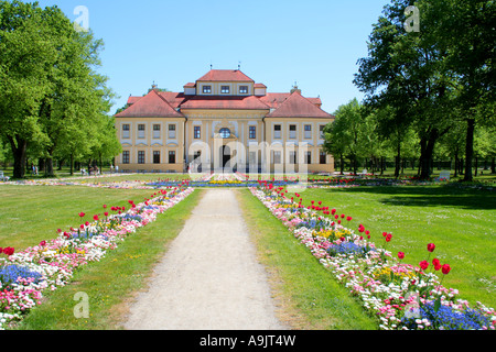 Château Château Lustheim au parc et château de Schleissheim palace Munich Munich Bavaria Allemagne Europe Banque D'Images