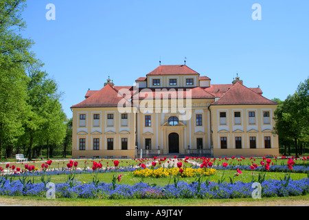 Château Château Lustheim au parc et château de Schleissheim palace Munich Munich Bavaria Allemagne Europe Banque D'Images