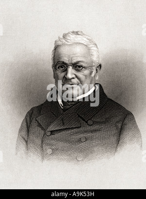 Marie Joseph Louis Adolphe Thiers, 1797 - 1877. Homme d'État, journaliste et historien français. D'une gravure du XIXe siècle. Banque D'Images