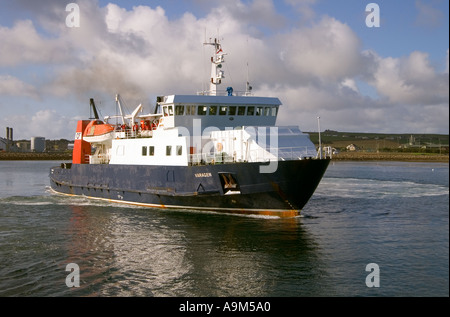 Dh Varagen ORKNEY FERRIES ferry des îles du nord du Royaume-Uni au départ de Kirkwall Banque D'Images