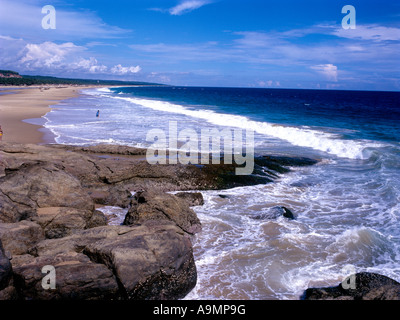 PULINGUDI BEACH À KOVALAM TRIVANDRUM Banque D'Images