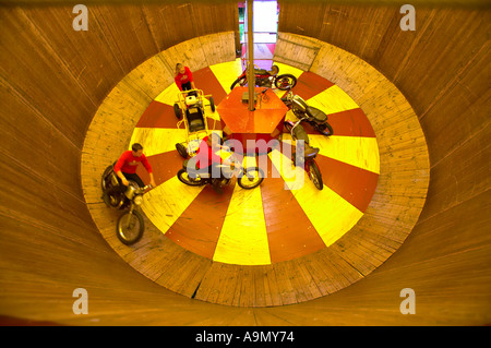 Mur de la mort de cirque Banque D'Images