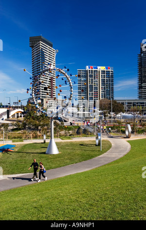 Docklands Melbourne Australie Victoria Melbourne / emplacement Banque D'Images