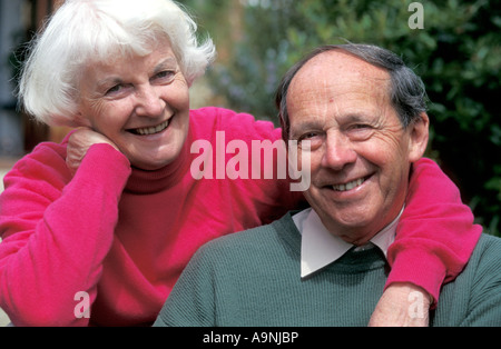 Couple portrait Banque D'Images